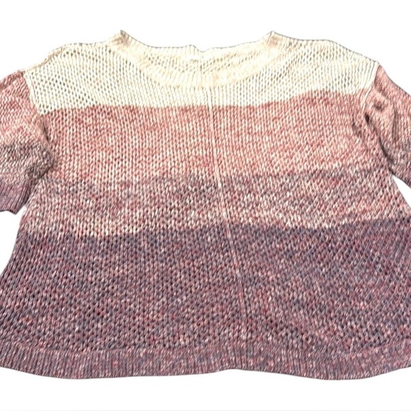 Maurices Ombre Open-Stitched Pullover Sweater – Size 4 - Picture 3 of 3